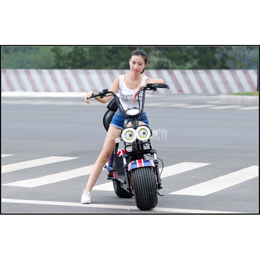 Sale Bluetooth Music Harley Electric Vehicle Built-in Speaker Adult Electric Bicycle Motorcycle Scooter Shock Absorption With Seat 4