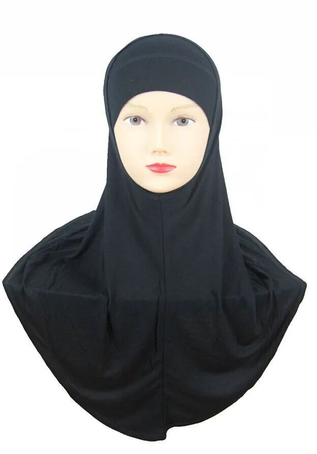 

S6 10pcs high quality 100% 2pcs cotton jersey wrap hijab scarf scarves shawl