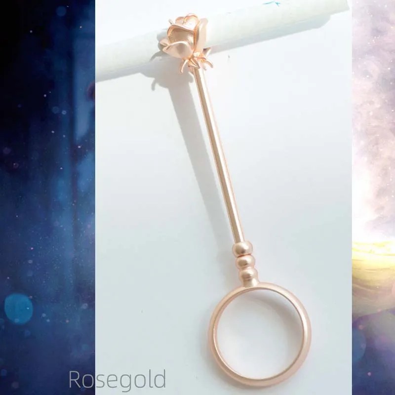 Bright rose gold16mm Курительная сигарета палец кольцо курильщик сигарета ручной держатель для Леди принадлежности для курения держатель для сигарет кольцо персональный подарок - Цвет: Bright rose gold16mm