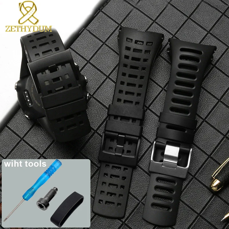 

Smart watches band Rubber watch strap Silicone wristband bracelet for SUUNTO CORE AMBIT GPS 3peak wristwatches belt Free tools