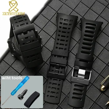 

Smart watches band Rubber watch strap Silicone wristband bracelet for SUUNTO CORE AMBIT GPS 3peak wristwatches belt Free tools