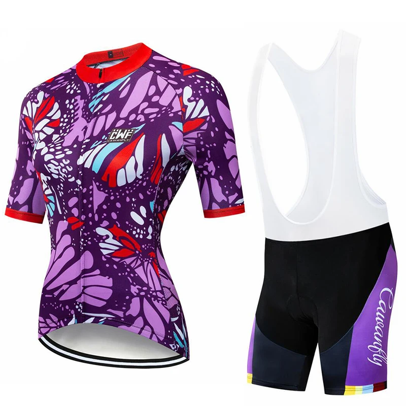 

Banesto 2020 Women Cycling Jersey Set Shirt Summer Bicycle Cycling Clothing Maillot Ciclismo Short Sleeve MTB Bike Jersey Tops