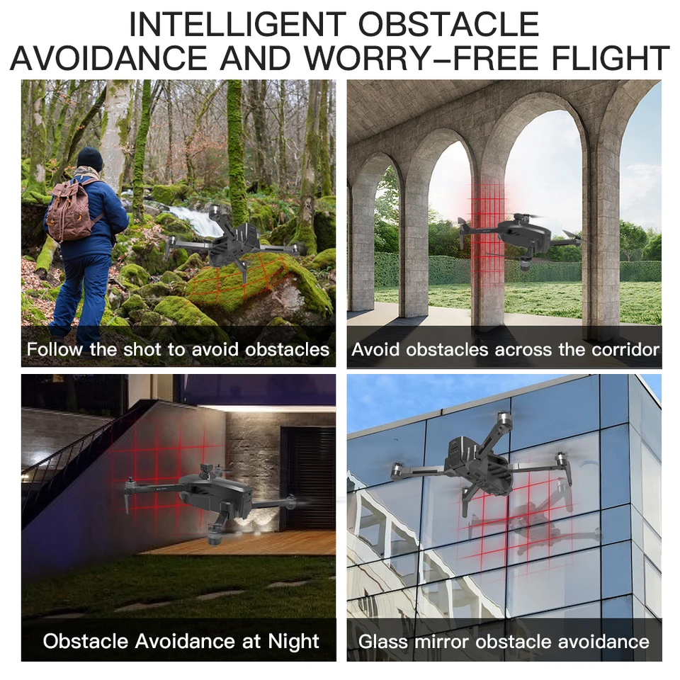 ZLRC Beast 3 SG906 MAX With Obstacle Avoidance 3-Axis Gimbal EIS