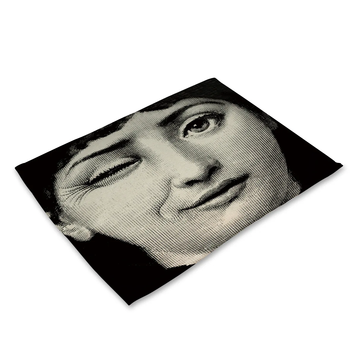 Fornasetti, стильный Настольный коврик, декоративный коврик для стола, Скандинавская домашняя скатерть, Милан, Женский коврик для посуды, для обеденного стола - Цвет: PM0029-1