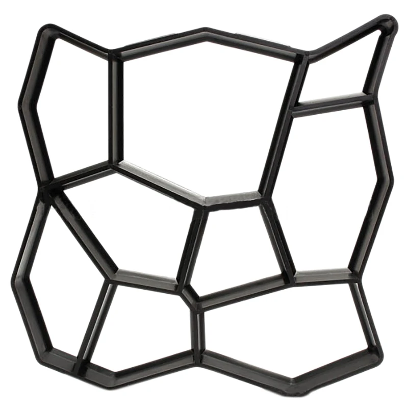 

1Pc Diy Garden Stone Road Walk Maker Mould Pavement Plastic Concrete Mold Manually Paving Cement Brick Patio Path Moldes