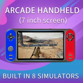 

Retro Handheld Game Console 7 Inch 8G Game Player MP4 Video Player With HDMI Output Support For FC GBA PSP3000