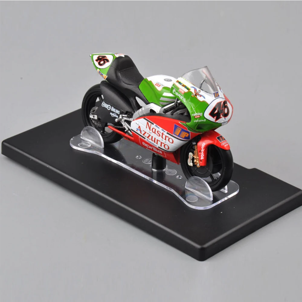 1/18 Масштаб ПВХ литая под давлением гоночная модель Aprilia RSW250 Imola 1998 мотоциклетная литая модель мотоцикла игрушки для коллекции