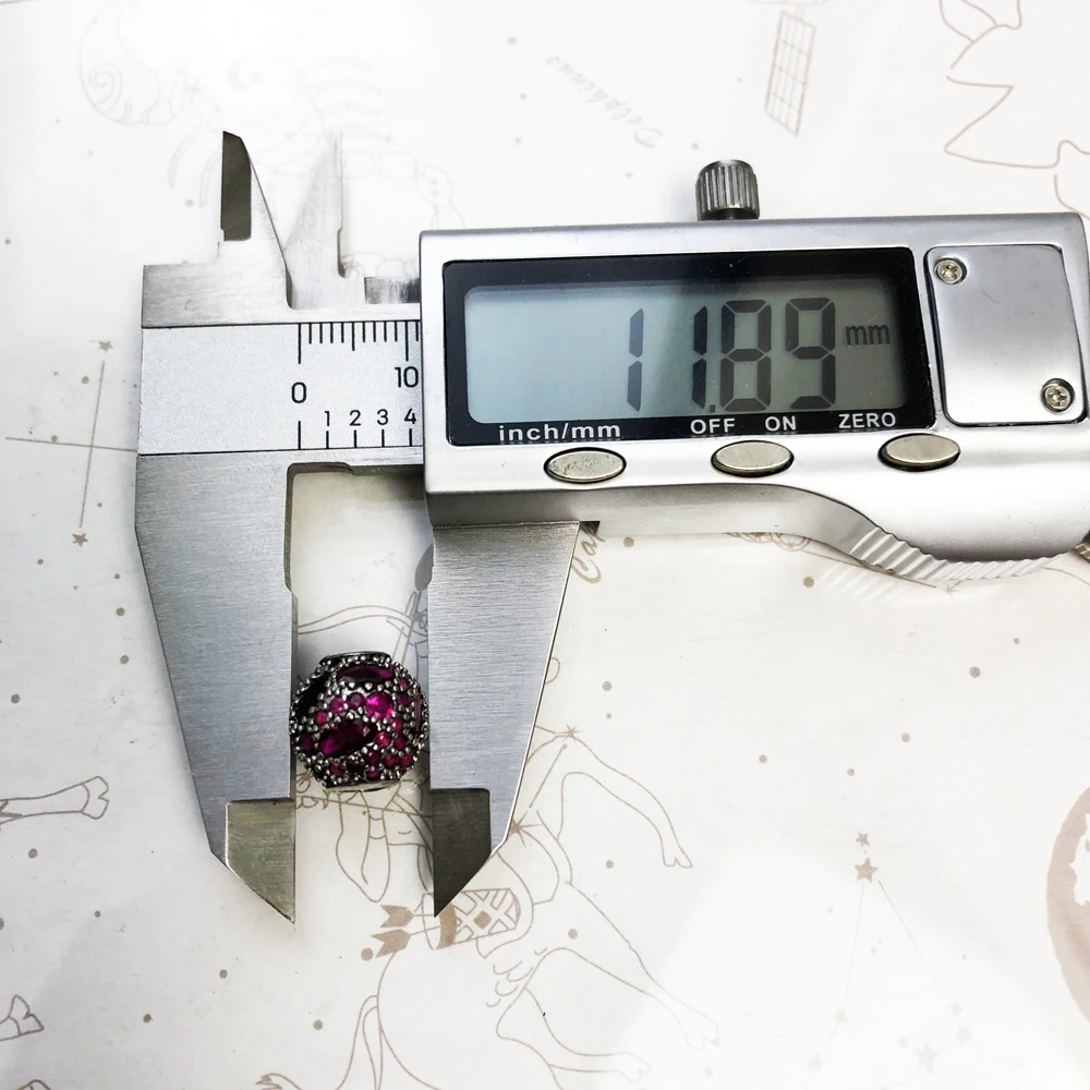 Beads Red Fire,925 Sterling Silver Fits Bracelet 2020 New Europe Necklace European DIY Bijoux Jewelry Accessorie Gift For Women - Image 3