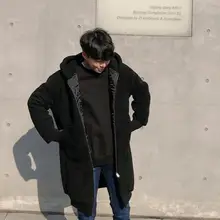 Осенняя кожаная куртка с капюшоном из искусственного меха, Мужская зимняя утолщенная теплая меховая кожаная куртка, мужские свободные куртки, jaqueta de couro, модная B153