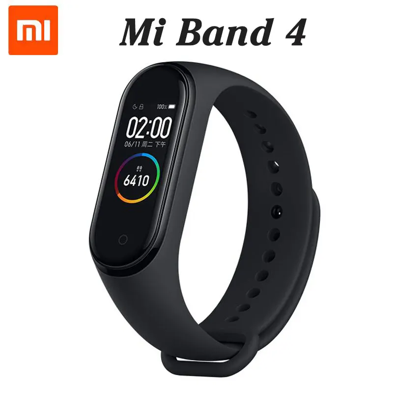 

Xiaomi Mi Band 4 Band 3 Smart Wristband Health Fitness Bracelet Tracker Amoled 0.95" Touch Screen Miband 4 Heart Rate Monitor