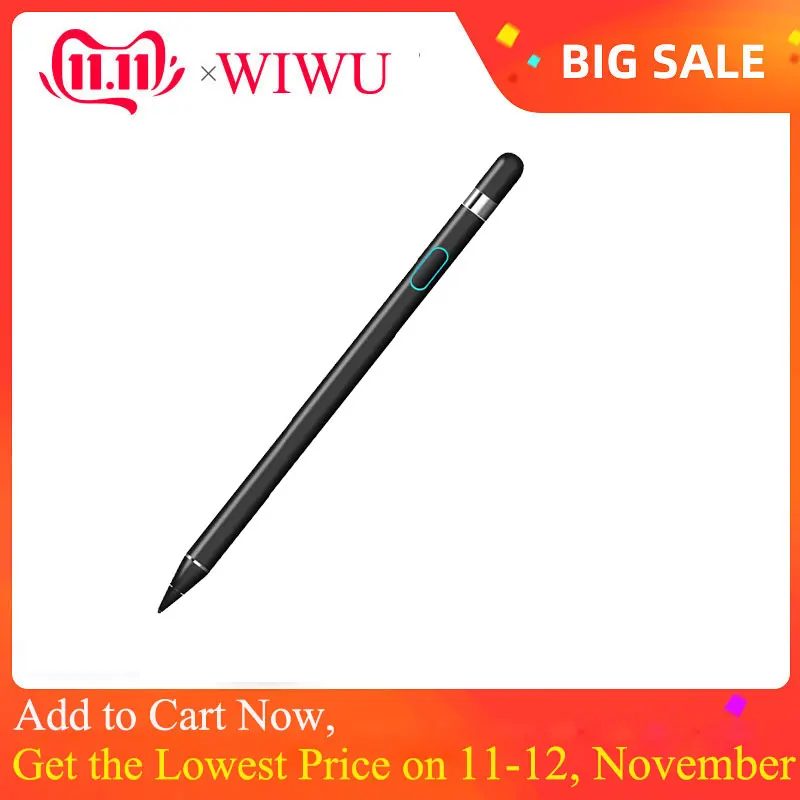 Online WIWU Touch Bleistift für iPad 2018 Stylus Stift Kompatibel für Android IOS Kapazitiver Stylus Tablet Touch Stift für iPad Pro
