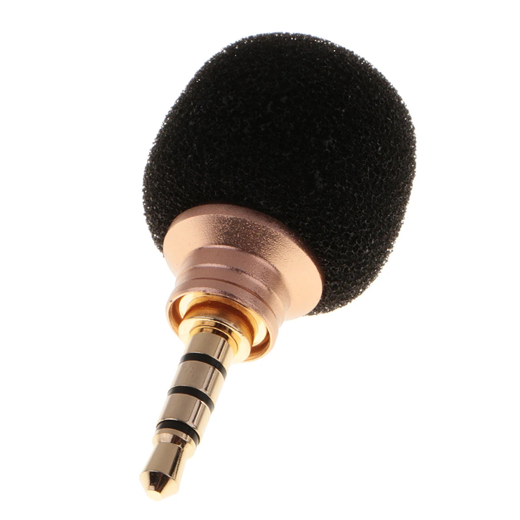 Mini Stereo Microphone 3.5mm Mic for Laptop Notebook Mobile Cell Phone