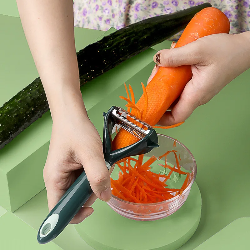 Pelapatate in acciaio inox pelapatate per frutta e verdura affettatrice  utensili da cucina patate carote pelapatate grattugie Cutter frutta verdura  strumenti - AliExpress