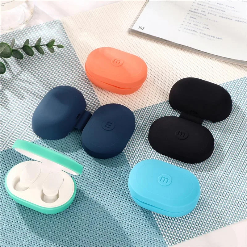 

Silicon Case For Xiaomi Airdots Case Soft Wireless Bluetooth Earphone Case For Xiaomi Airdots Cover