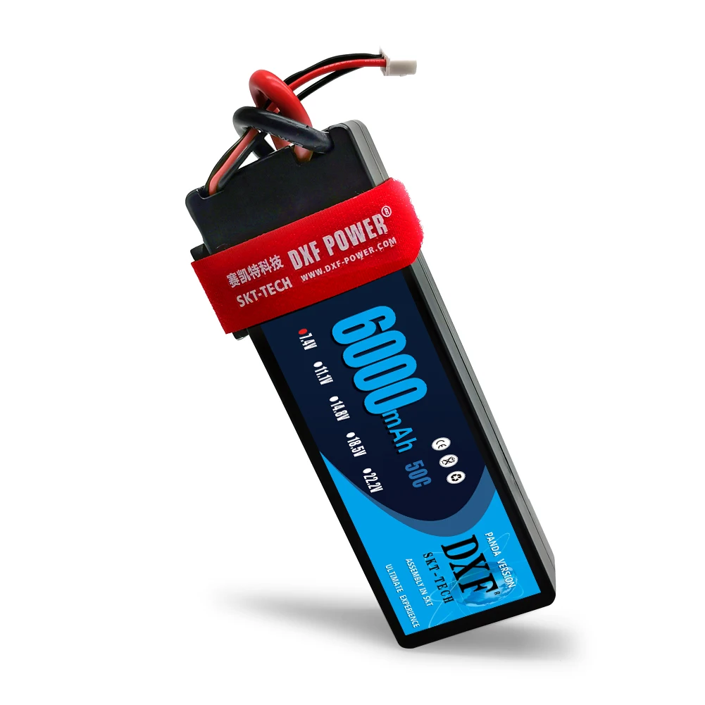 DXF 2 шт. 7 4 в 6000 мАч 50C 2S класс A Li poly Lipo аккумулятор жесткий чехол для