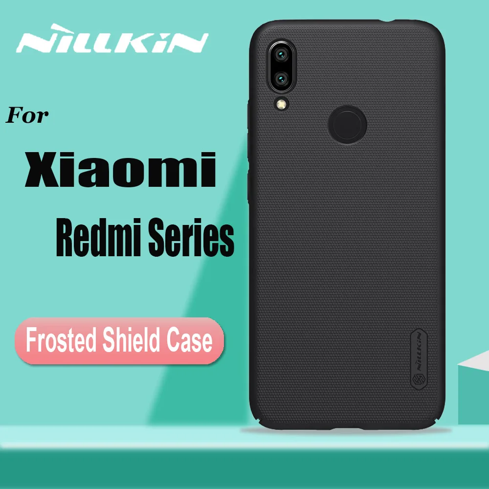 

for Xiaomi Redmi Note 8/7/6/5 Pro Case Nillkin Frosted Shield Hard PC Cover Bag Case Shell on Redmi 7A 7 6A 6 5A K20 Pro Cases