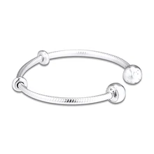 Moments, цепочка в виде змеи, стильный Открытый браслет, аутентичный, 925 серебряные браслеты для рукоделия, женские модные браслеты для изготовления ювелирных изделий