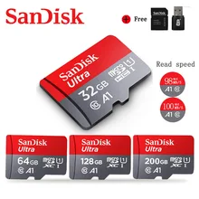 Карта памяти Sandisk Ultra Micro SD для телефона, карта памяти SD/TF на 64 ГБ, 128 ГБ, 256 ГБ, 400 ГБ, 16 ГБ, 32 ГБ, 128 ГБ Карта памяти Sandisk Ultra Micro SD для телефона, карта памяти SD/TF на 64 ГБ, 128 ГБ, 256 ГБ, 400 ГБ, 16 ГБ, 32 ГБ, 128 ГБ