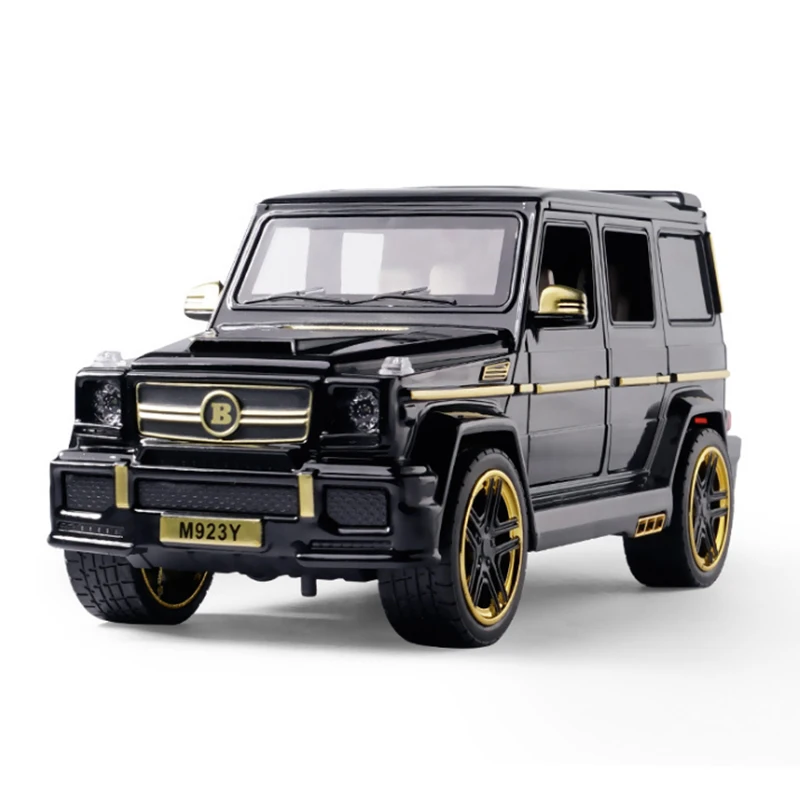 

G65 SUV 1:24 Alloy Pull Back Model Car Model Toy Sound Light Pull Back Die-cast Vehicles Play model decoration