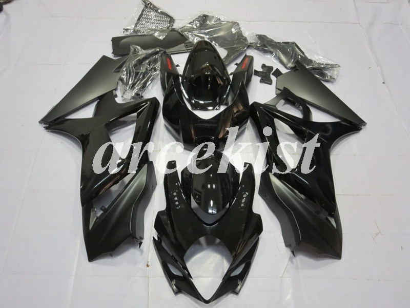 4 бесплатных подарка ABS мотоцикл обтекатели комплект подходит для Suzuki GSXR1000 2007 2008 K7 07 08 Кузов Набор черный
