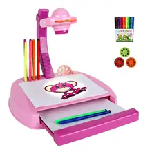 Planche à dessin de Projection éducative pour enfants, Table de Projection, Machine de peinture intelligente multifonction