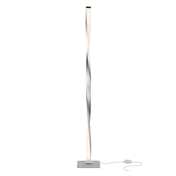 

LED floor light new floor lamp 32W remote control dimmable silver color 2700-6500k