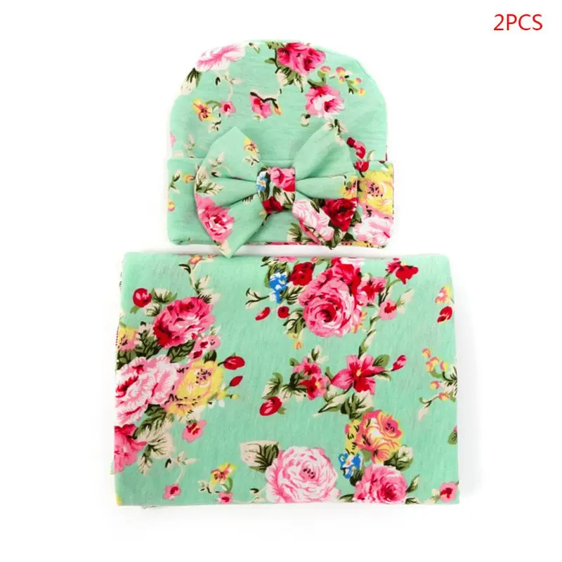 8-1--80 X 80cm Детское одеяло, набор, полотенце для новорожденных, пеленка, пеленка для сна, муслин, повязка на голову, набор для фотосессии - Цвет: 8-1--80 X 80cm