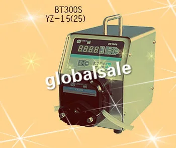 

BT300S led digital display low flow Precise variable speed peristaltic pump for water pumps fluid / YZ15 Pump head