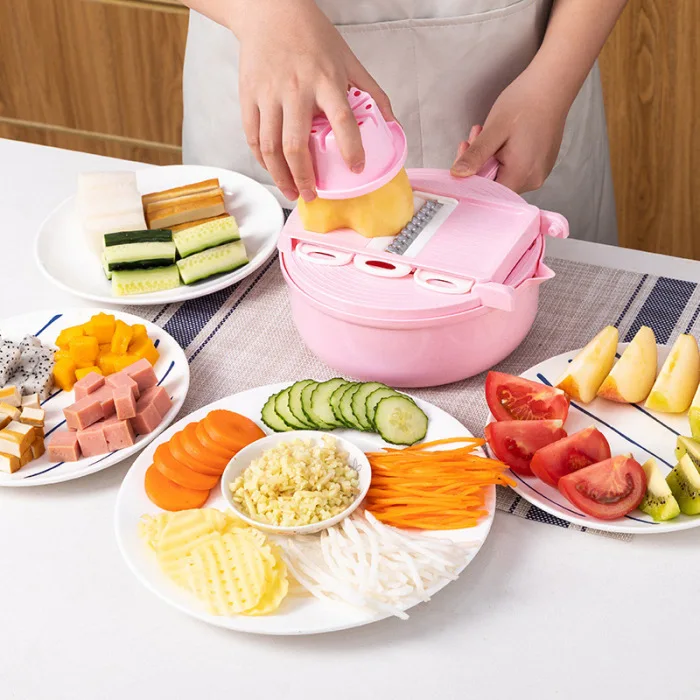 Многофункциональный еда резки нарезанные терки пшеницы соломы кухонные инструменты FPing