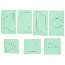 

Exploring geometric figure area calculation formula material primary school mathematics science teaching instrument