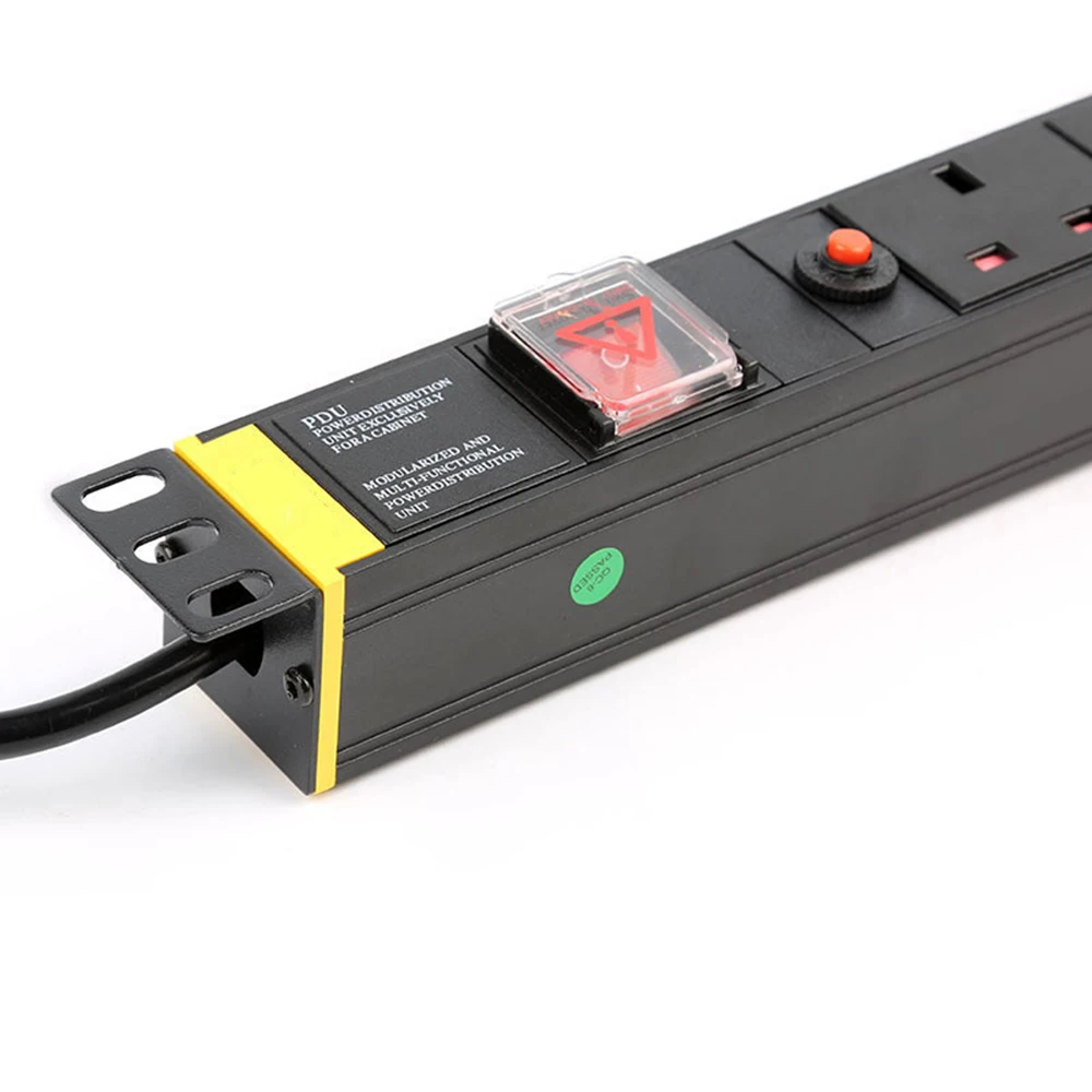 Удлинитель PDU на 6 розеток универсальная розетка с защитой от перегрузки и молний