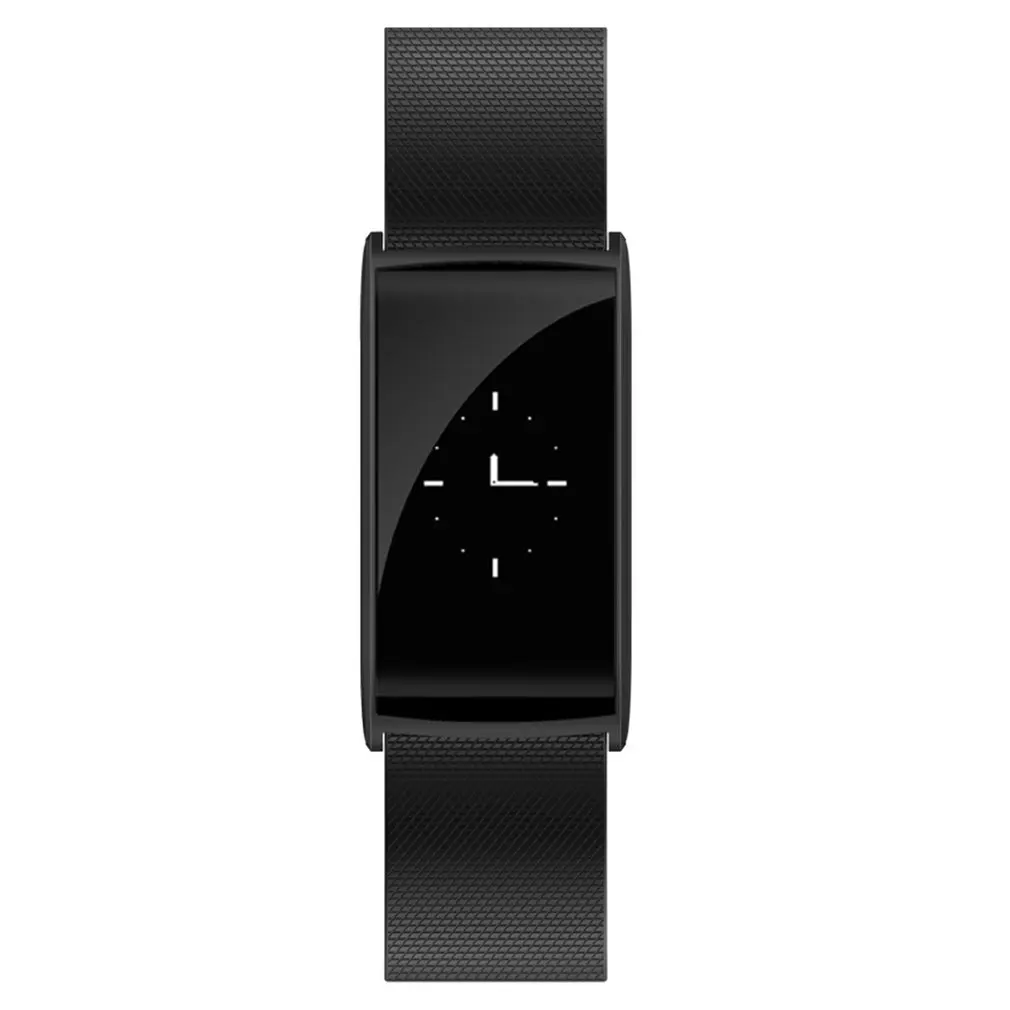 

0.96 Inch OLED Smart Wristband with Tempering Glass Screen Fitness Tracker Blood Pressure/Heart Rate Monitor
