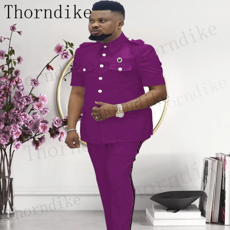 Thorndike Lastest Desgin Men Suit trajes de hombre Groom Slim Fit Tuxedo Wedding Suits Party Blazer Terno masculino Jacket+Pant