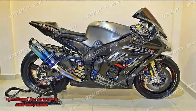 ABS мотоцикл обтекатель подходит для kawasaki Ninja ZX6R 599 636 2005 2006 кузов литья под давлением ACEKITS Магазин № 0177