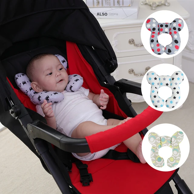 Newborn Baby Protect Security Safety Accessories U-shaped Soft Pillow Fix The Body In The Pushchair Anti-roll When Sleeping 2