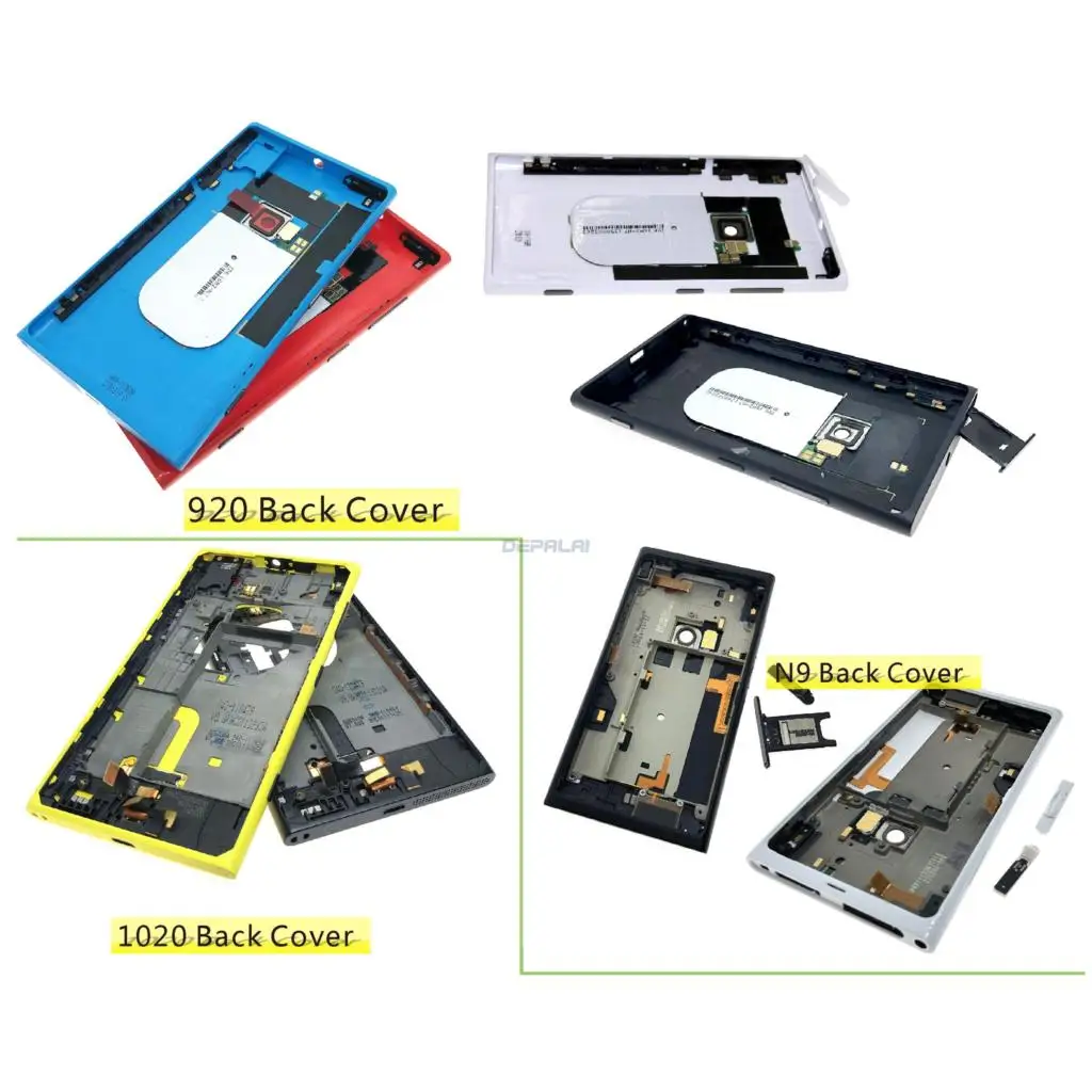 Лучшее качество задняя крышка для Nokia N9 920 батарея Корпус Microsoft Lumia 1320 820