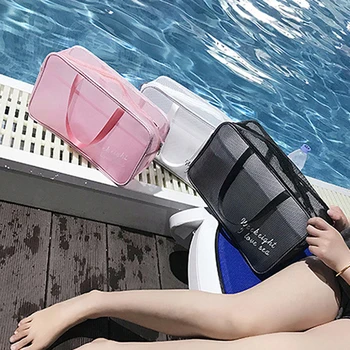 

Beach Bag Dry and Wet Separation Men Women Waterproof Bag Bath Towel Bag Fitness Spring Swimming Bags