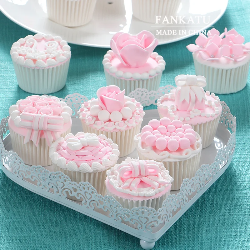 6pcs Simulation macaron fondant paper cup fake cake dessert table model props suitable for window photography | Дом и сад