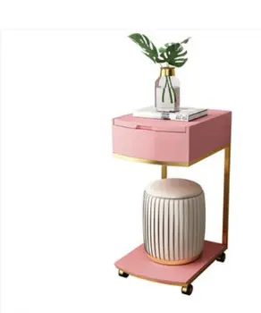 شراءضوء الفاخرة المحمولة منضدة الزينة للطي الشمال الأسرة الصغيرة خلع الملابس الجدول مرآة يمكن أن تكون مخفية الوجه بسيطة تشكل الجدول