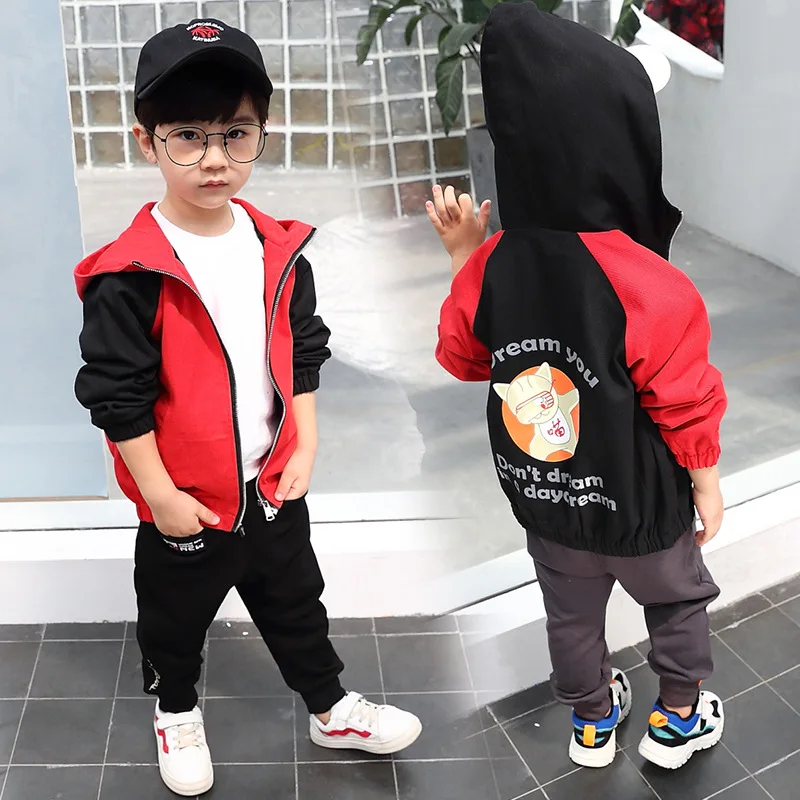 

Baby Jacket Spring Clothing 2020 New Products Kids Clothes BOY'S Handsome Western Style Coat Children Tops Spring And Autumn
