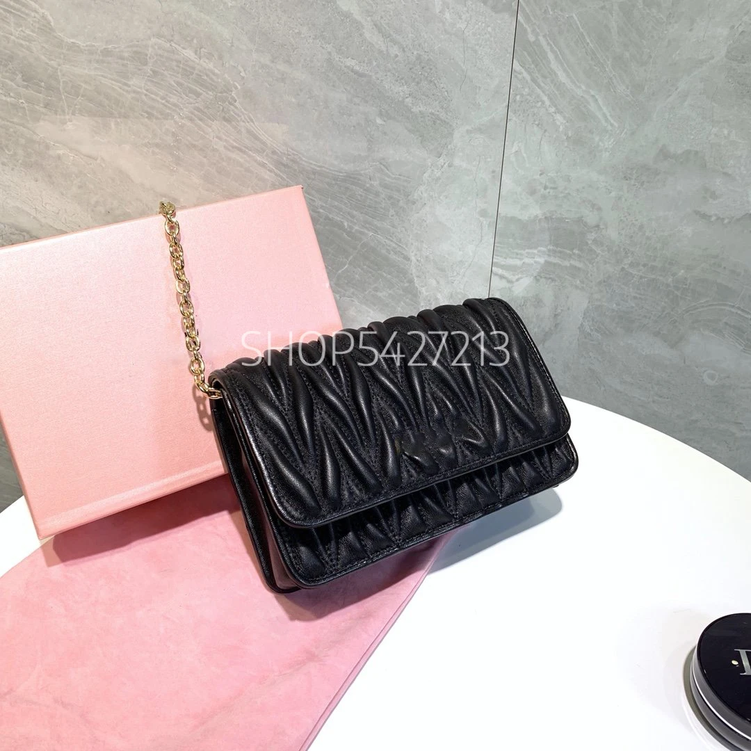 

High-end luxury metal chain shoulder strap slung wandering bag female designer brand trend handbags