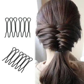 

2Pcs Mini Hair Braider Twist Clips Hairdisk DIY Princess Head Bangs Insert Comb Lightweight and comfortable to use, no damage to