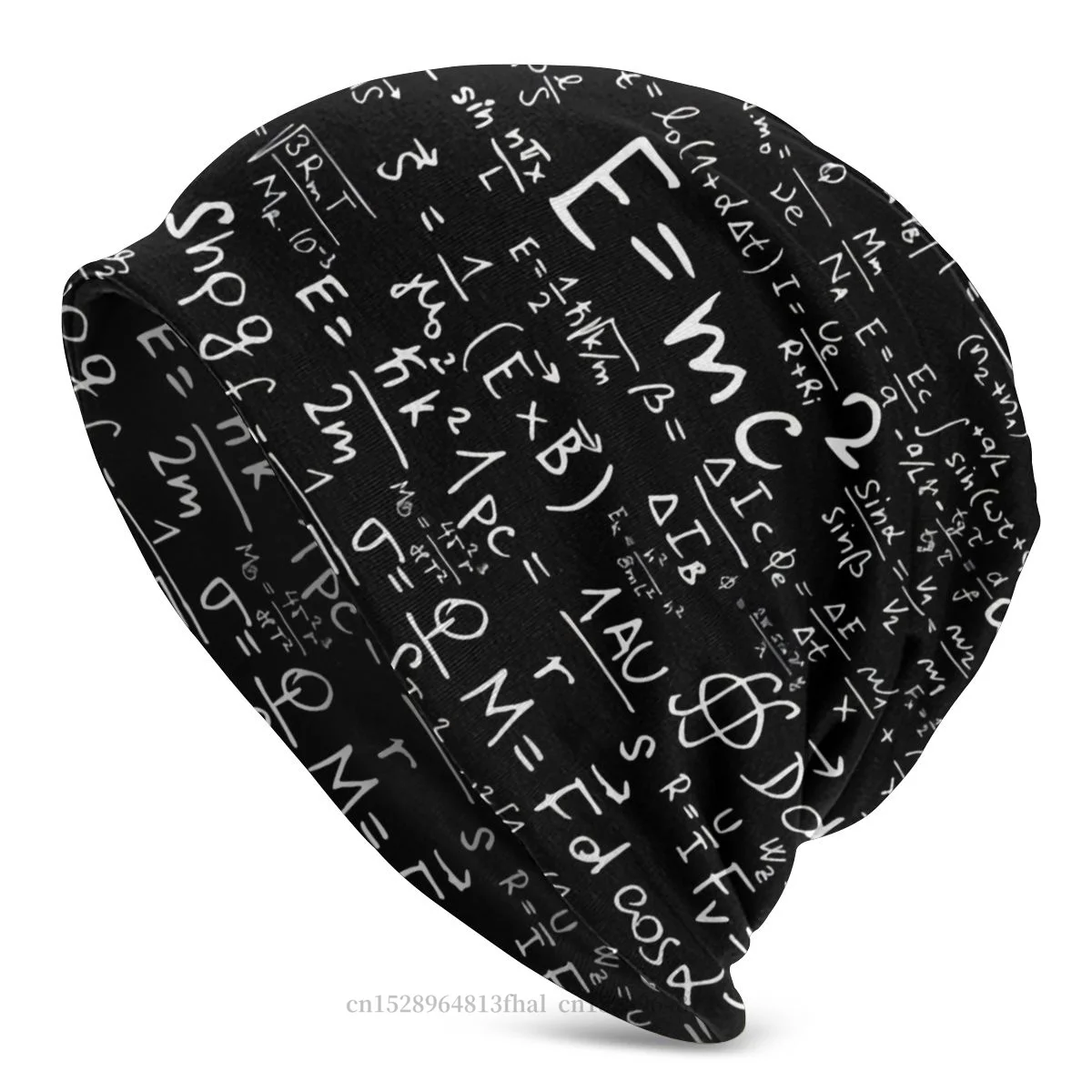

Physical Formula Bonnet Homme Outdoor Knit Hat Abstract Expressionist Art Skullies Beanies Caps For Men Women Novelty Fabric Hat