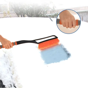 

Removable Car Snow Ice Removal Shovel Retractable Brush Scraping Glass Frost Winter Tool deicing Snow Removal Shovel Cream