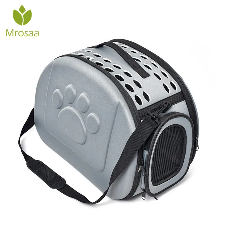 4 цвета складная дорожная сумка для домашних животных переносная сумка для собак кошек сумка с рисунком лапы сумка для переноски сумки для животных Товары для домашних животных
