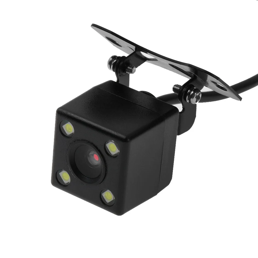 

Factory Direct Selling Universal Adjustable Plug-in with 4LED Lamp Reversing High-definition Night Vision CCD Car Rear View Came