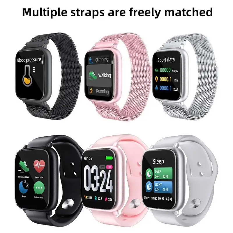Смарт-браслет Q1 кровяное давление Пульс IP68 фитнес-трекер Smartwatch напоминание о звонке оповещение о сидячем напоминание