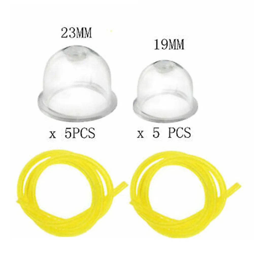 Fuel Pump Primer Bulb 1set Small Primer Bulbs 5 X Large For Victa For Echo Homelite Stihl Garden Mower Accessories Tool Honda