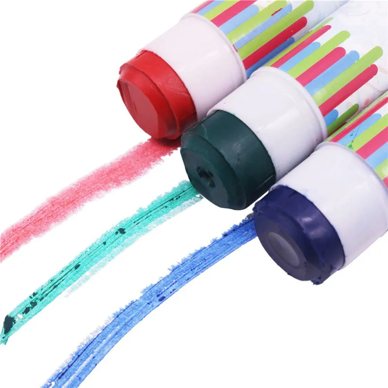 1 Pcs Large Capacity Mark Crayons Solid colored sticks Oil brush Student coloring pen permanent marker pen marker pens permanent marker permanent markers markers pen