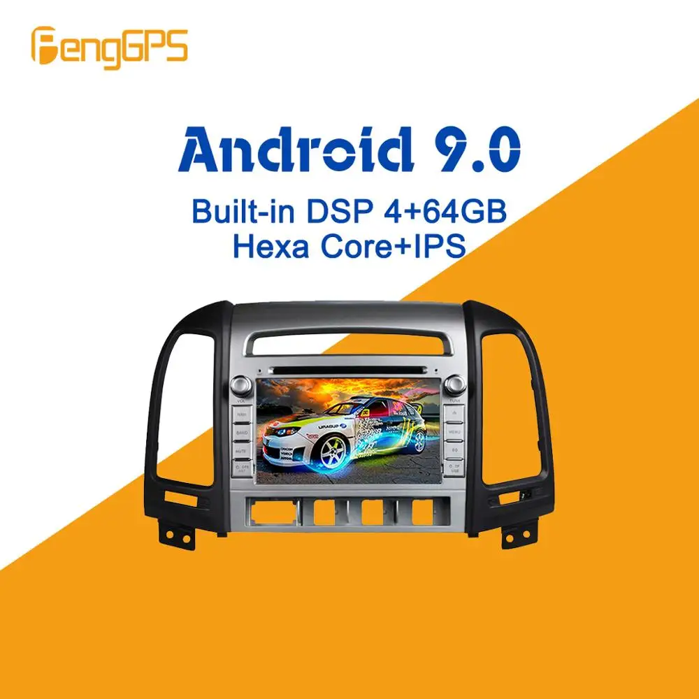 Android 9.0 PX6 DSP For Hyundai Santa Fe 2006-2012 Car Multimedia Stereo Player DVD Radio GPS Navigation Head unit Audio Android 9.0 PX6 DSP For Hyundai Santa Fe 2006-2012 Car Multimedia Stereo Player DVD Radio GPS Navigation Head unit Audio